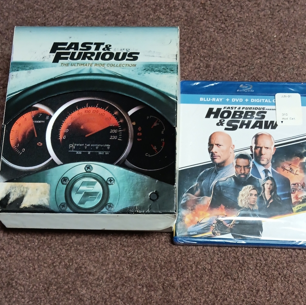 Fast & Furious Movie Collection